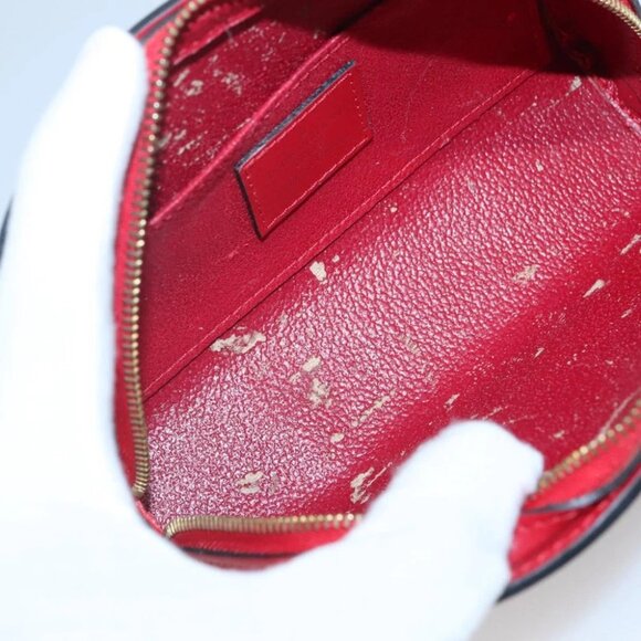 LOUIS VUITTON Epi Dauphine PM Pouch Castilian Red M48447 LV Auth ti3059 - Picture 12 of 15